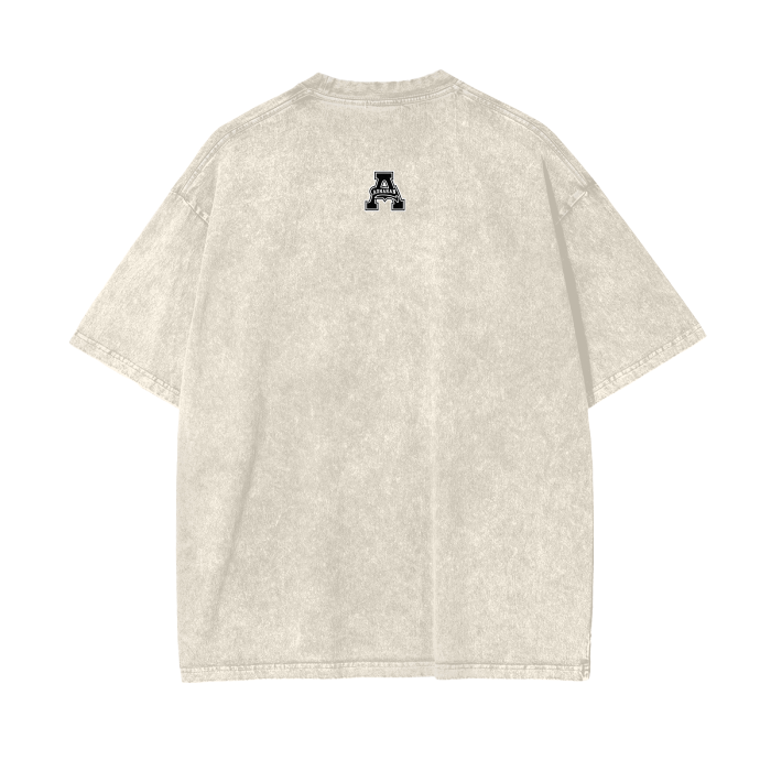 Aonaran Graphic Acid Wash Oversize T-Shirt