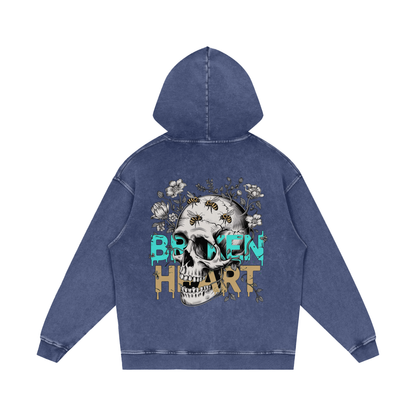 Aonaran 1 OFF Acid Wash Oversize Hoodie