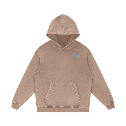 Stakky Acid Wash Oversize Hoodie