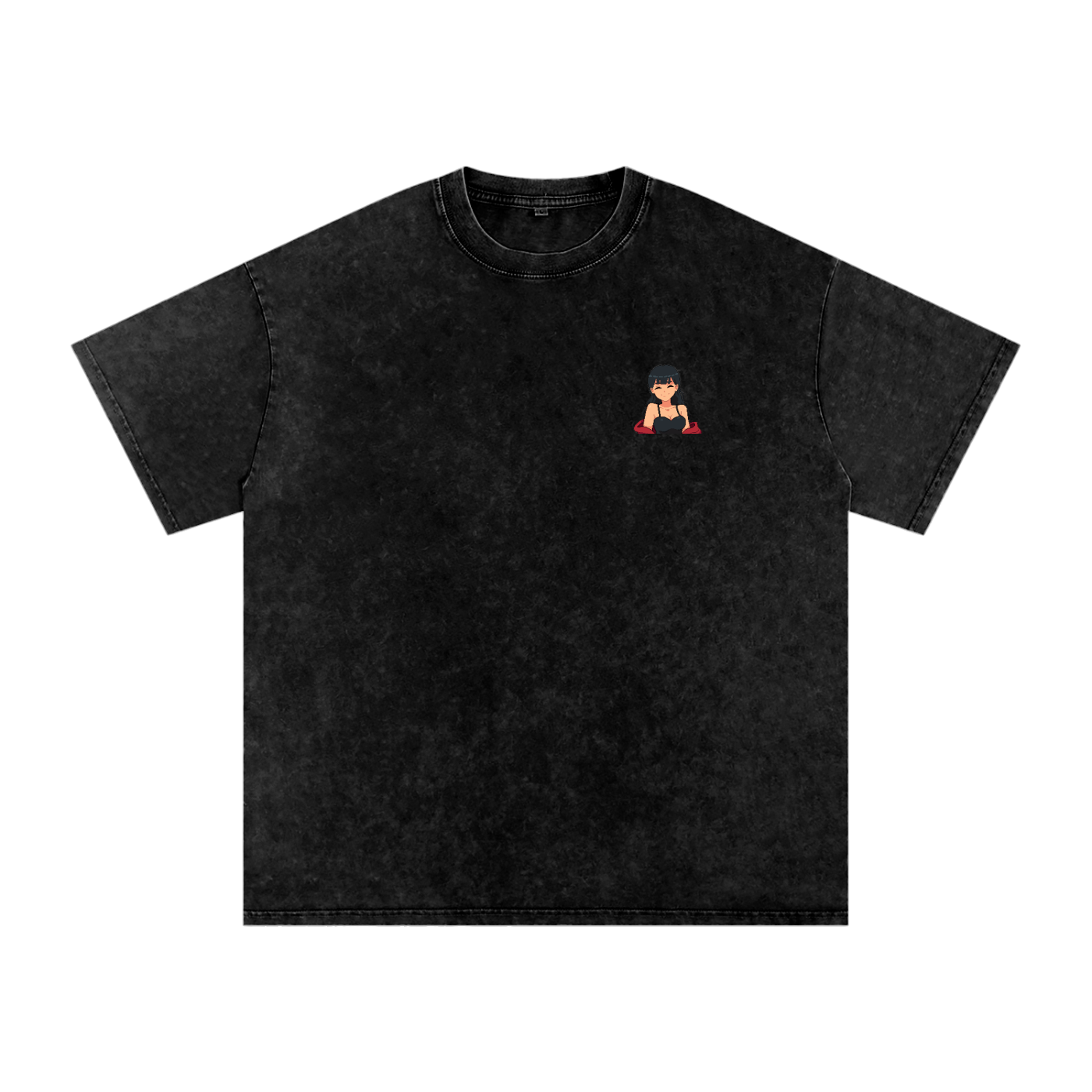 HeyItzMiks Acid Wash Oversize T-Shirt