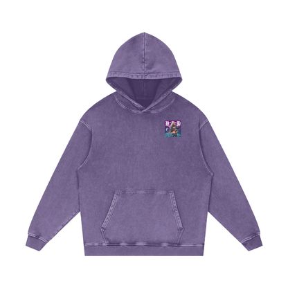 B.A.D. Acid Wash Oversize Hoodie