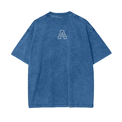 Join The War by Zeqq Oversize Snow Washed T-Shirt