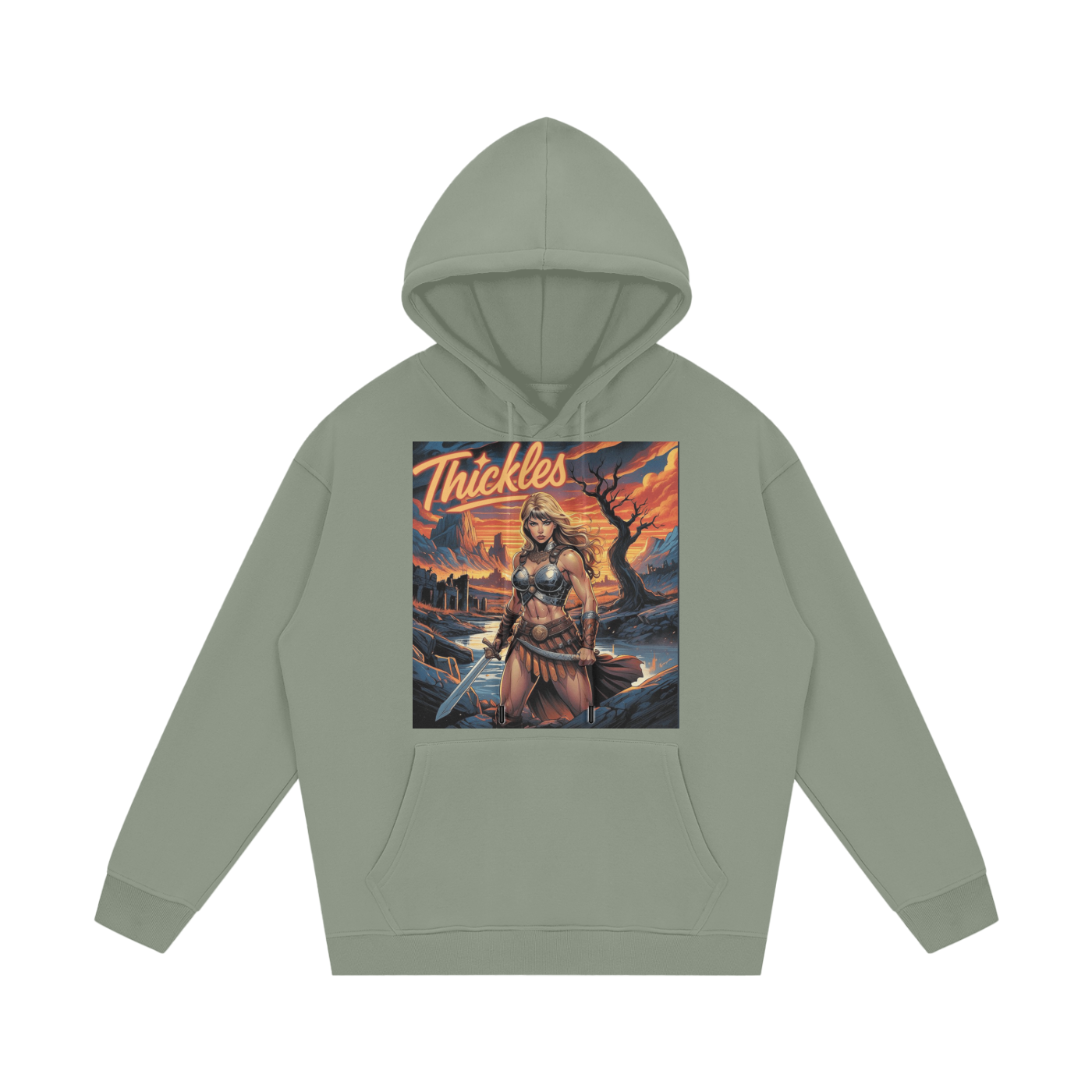 Thickles Unisex Fleece Hoodie