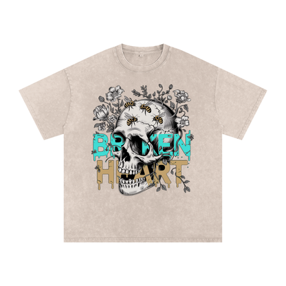 Aonaran 1 OFF Acid Wash Oversize T-Shirt