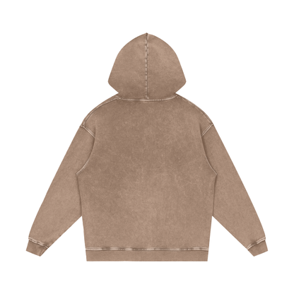 SaudiJae Acid Wash Oversize Hoodie