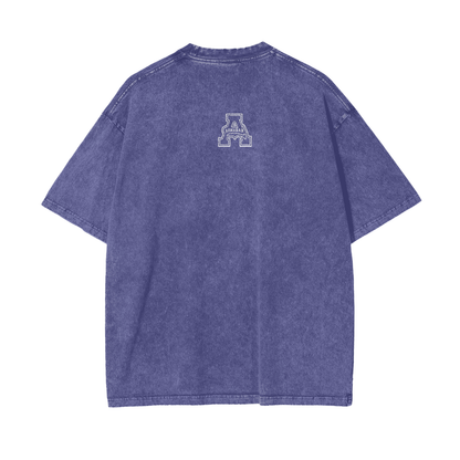 Join The War by Zeqq Oversize Snow Washed T-Shirt