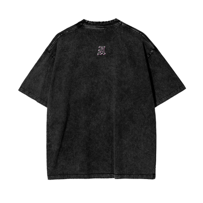 Aonaran Asylum Oversize Snow Washed T-Shirt