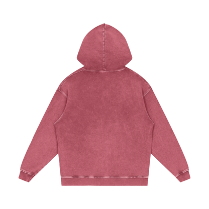 SaudiJae Acid Wash Oversize Hoodie
