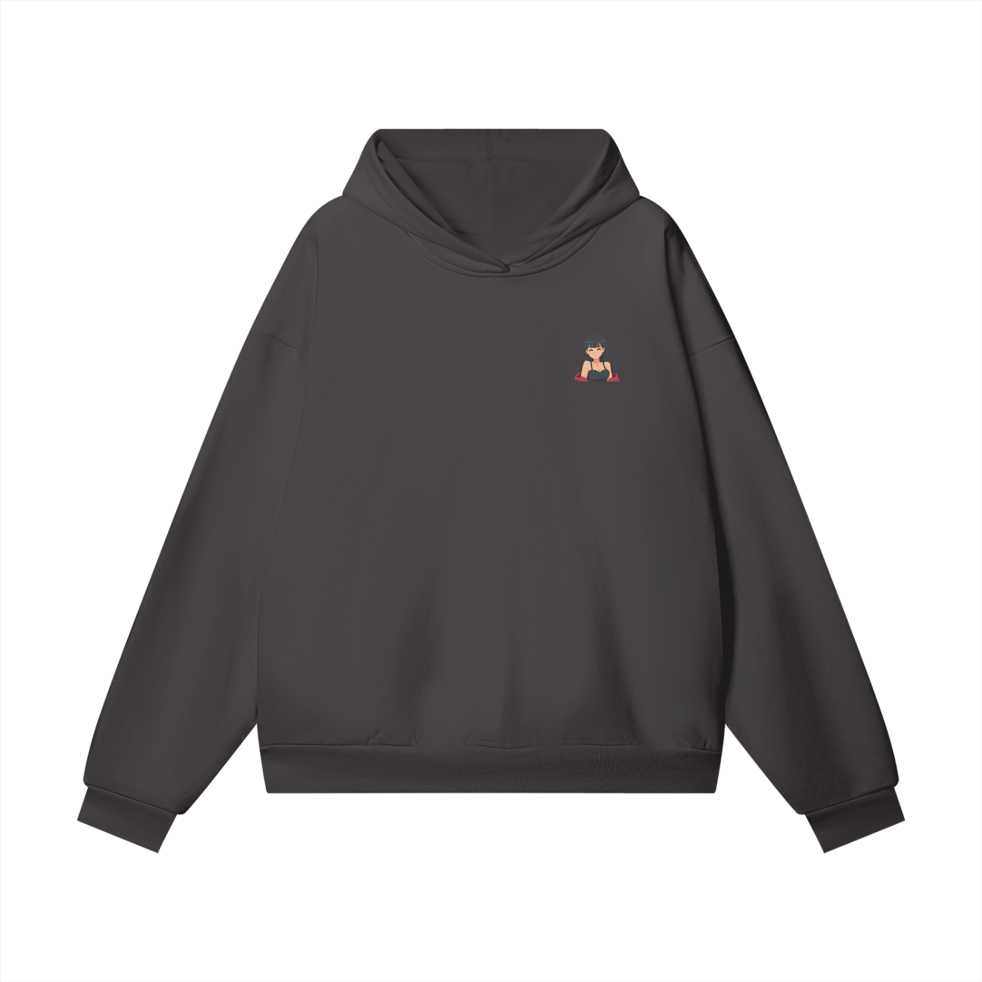 HeyItzMiks Oversize Heavyweight Hidden Pocket Fleece Hoodie