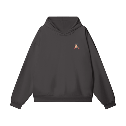 HeyItzMiks Oversize Heavyweight Hidden Pocket Fleece Hoodie