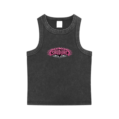 SaudiJae Snow Washed Tank Top