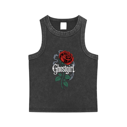 GhostGirlXoxx Snow Washed Tank Top
