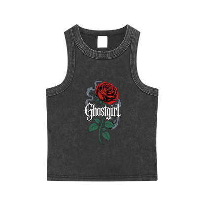 GhostGirlXoxx Snow Washed Tank Top