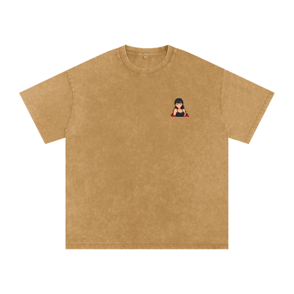 HeyItzMiks Acid Wash Oversize T-Shirt