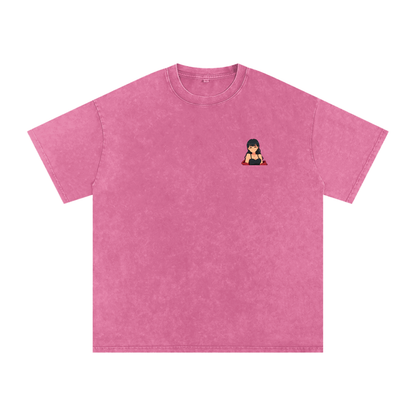 HeyItzMiks Acid Wash Oversize T-Shirt