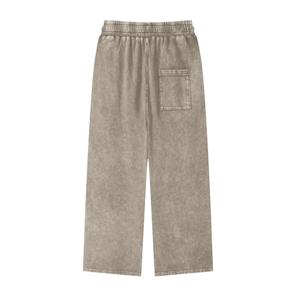 Juna Acid Wash Straight Leg Pants
