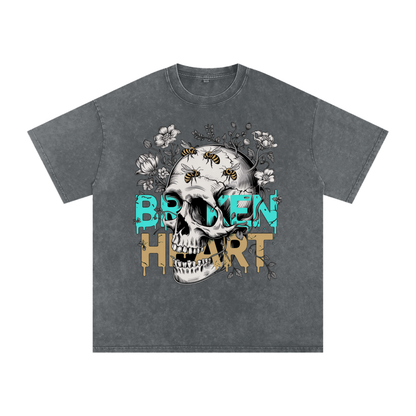Aonaran 1 OFF Acid Wash Oversize T-Shirt
