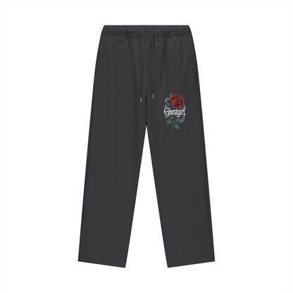 GhostGirlXoxx Fleece Lined Straight Leg Pants
