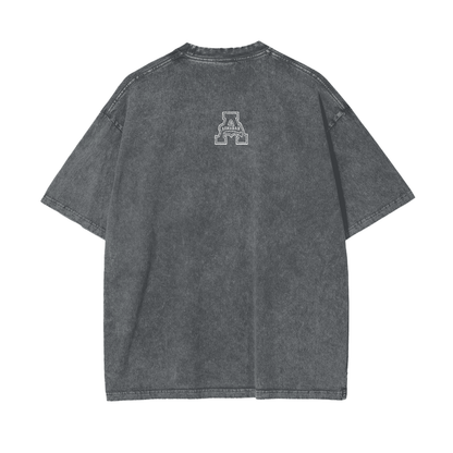 Join The War by Zeqq Oversize Snow Washed T-Shirt