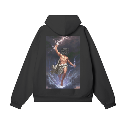 ThunderBuddies Oversize Heavyweight Hidden Pocket Fleece Hoodie