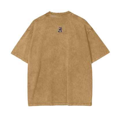 Aonaran Asylum Oversize Snow Washed T-Shirt