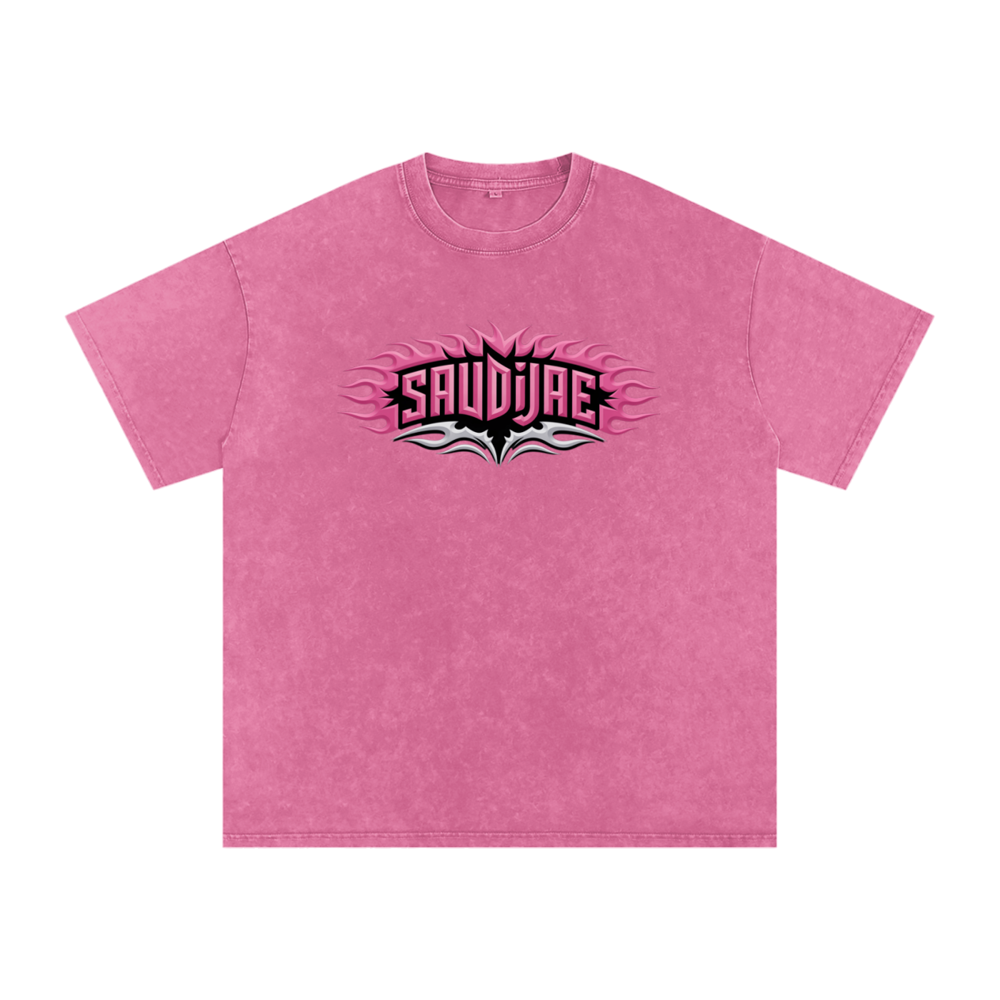 SaudiJae Acid Wash Oversize T-Shirt