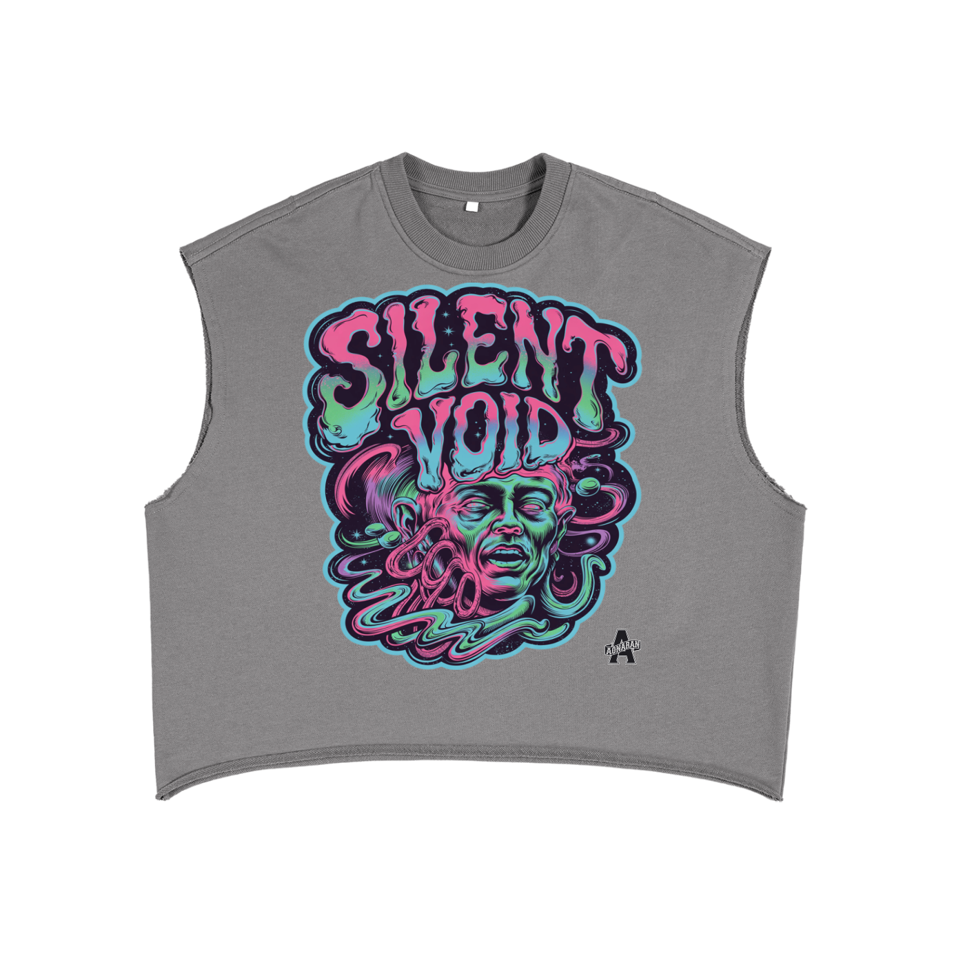 Aonaran 1 OFF French Terry Boxy Tank Top