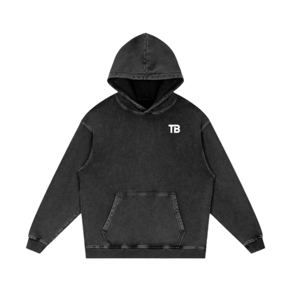 ThunderBuddies Acid Wash Oversize Hoodie
