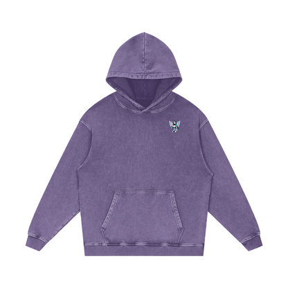 Livy J Acid Wash Oversize Hoodie