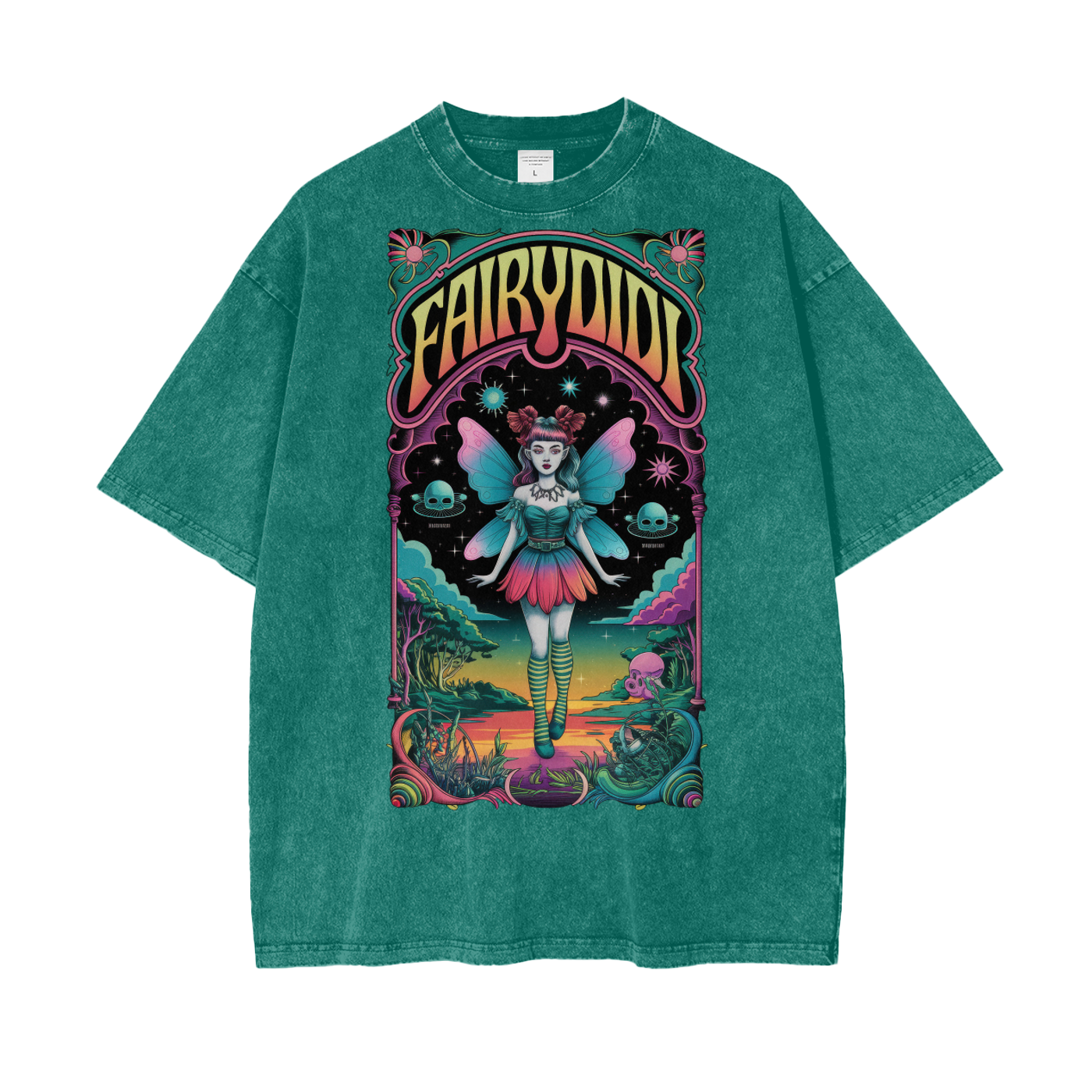 FairyDIDI Oversize Snow Washed T-Shirt
