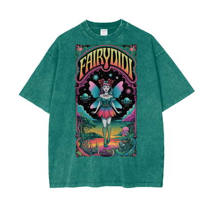 FairyDIDI Oversize Snow Washed T-Shirt
