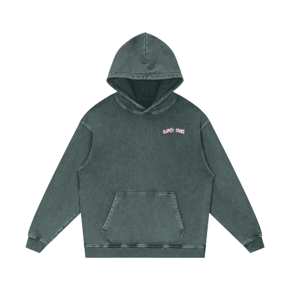 Clumzy Chubz Acid Wash Oversize Hoodie
