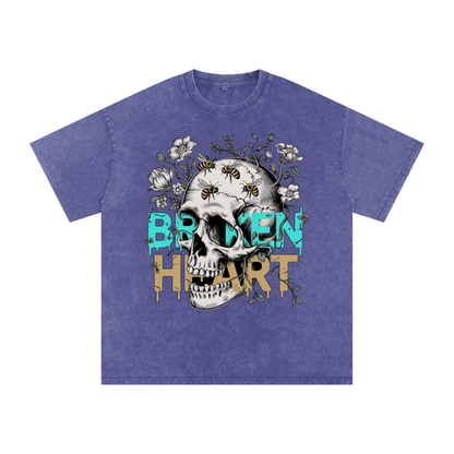 Aonaran 1 OFF Acid Wash Oversize T-Shirt