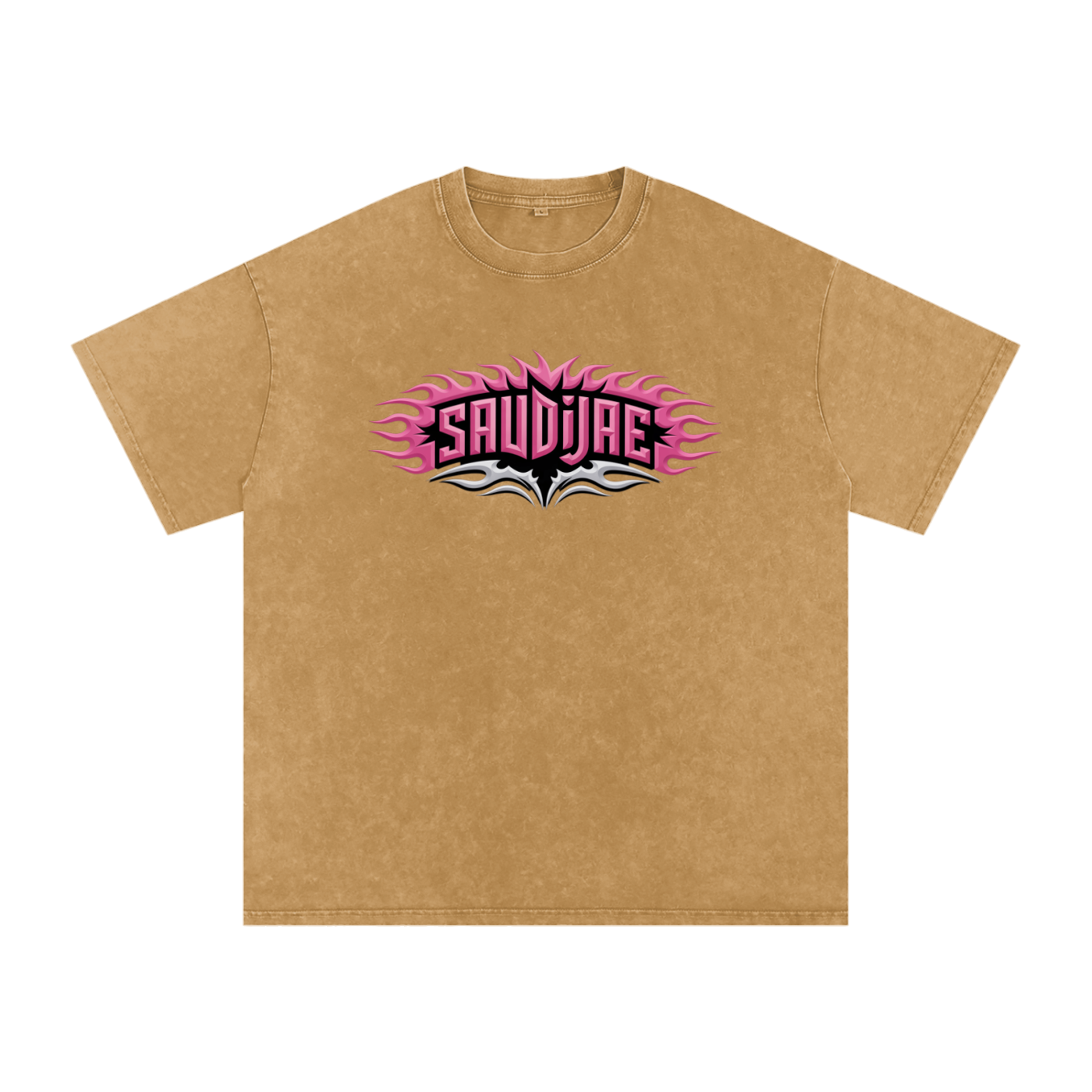 SaudiJae Acid Wash Oversize T-Shirt