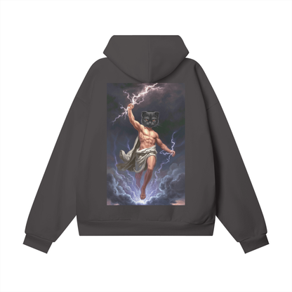 ThunderBuddies Oversize Heavyweight Hidden Pocket Fleece Hoodie