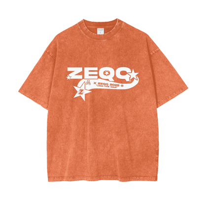 Join The War by Zeqq Oversize Snow Washed T-Shirt