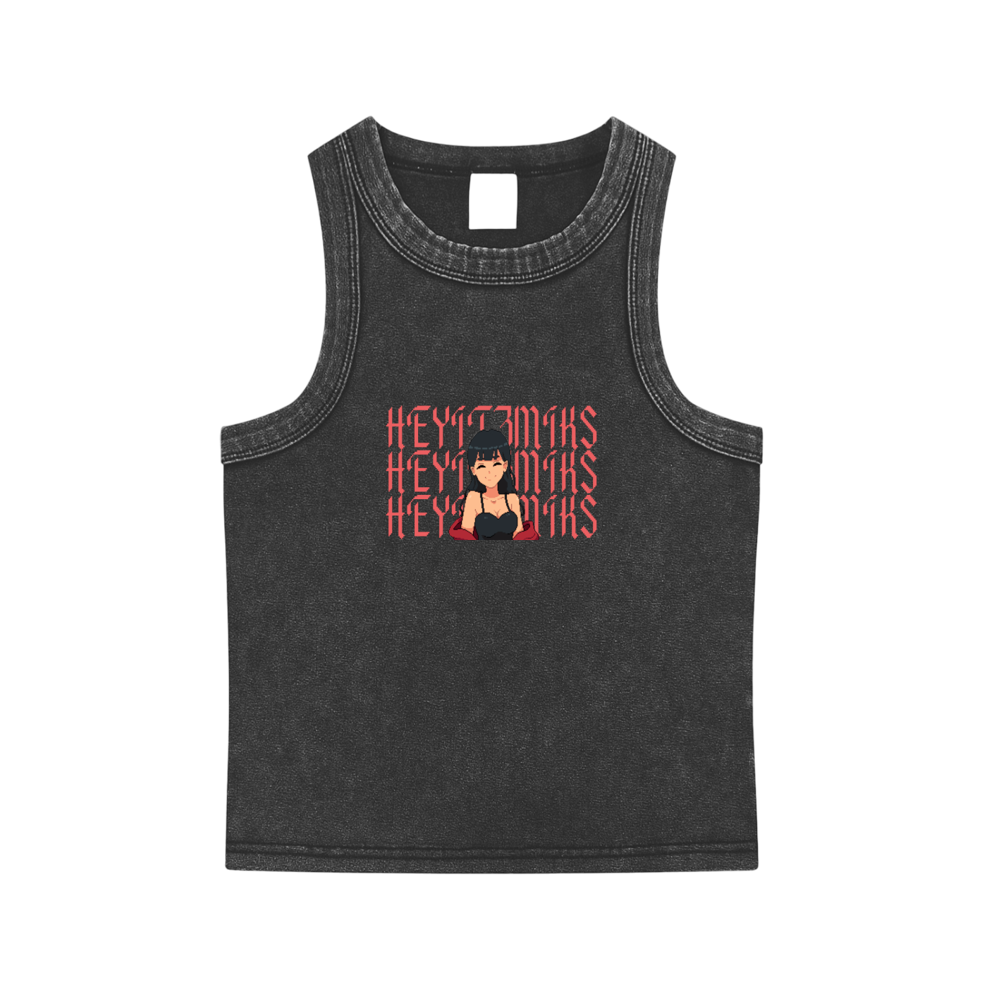 HeyItzMiks Snow Washed Tank Top