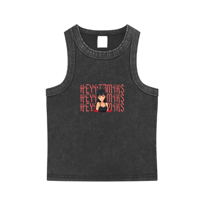 HeyItzMiks Snow Washed Tank Top