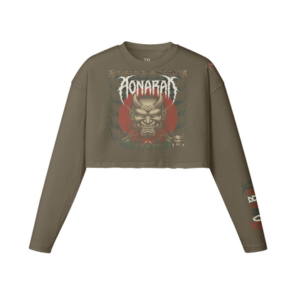Aonaran On Acid Cropped Long Sleeve